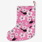 CHERRY BLOSSOM - SAKURA (LITE PINK) スモールクリスマスストッキング (裏面)