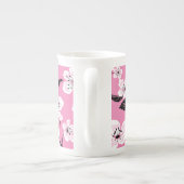 CHERRY BLOSSOM - SAKURA (LITE PINK) ボーンチャイナマグカップ (裏面)