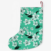 CHERRY BLOSSOM - SAKURA (MINT) スモールクリスマスストッキング (裏面)