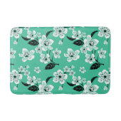 CHERRY BLOSSOM - SAKURA (MINT) バスマット (正面)