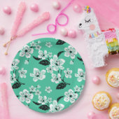 CHERRY BLOSSOM - SAKURA (MINT) ペーパープレート (パーティー)