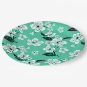 CHERRY BLOSSOM - SAKURA (MINT) ペーパープレート (アングル)