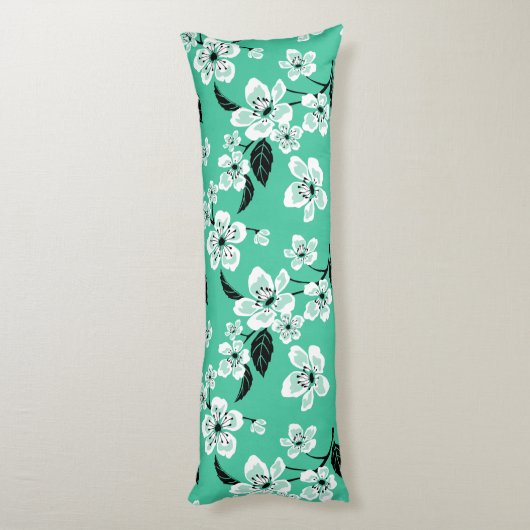 CHERRY BLOSSOM - SAKURA (MINT) ボディピロー (裏面 (縦))
