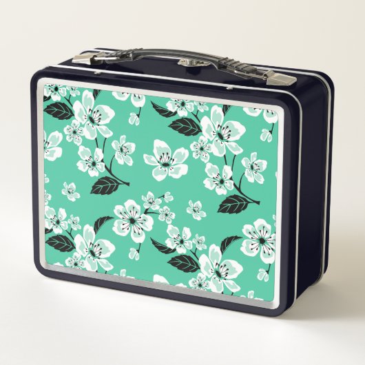 CHERRY BLOSSOM - SAKURA (MINT) メタルランチボックス (裏面)
