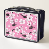 CHERRY BLOSSOM - SAKURA (MINT) メタルランチボックス (正面)