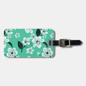 CHERRY BLOSSOM - SAKURA (MINT) ラゲッジタグ (正面横)