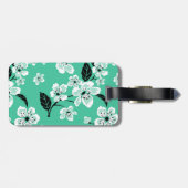 CHERRY BLOSSOM - SAKURA (MINT) ラゲッジタグ (裏面横)