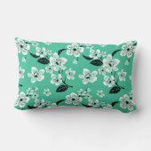 CHERRY BLOSSOM - SAKURA (MINT) ランバークッション (裏面)