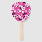 CHERRY BLOSSOM - SAKURA (PINK) ハンドファン (裏面)