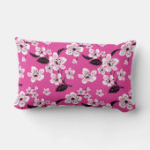 CHERRY BLOSSOM - SAKURA (PINK) ランバークッション (裏面)