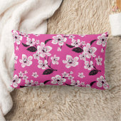 CHERRY BLOSSOM - SAKURA (PINK) ランバークッション (ブランケット)