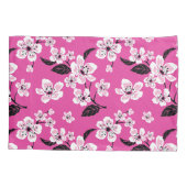 CHERRY BLOSSOM - SAKURA (PINK) 枕カバー (裏面-左)