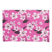 CHERRY BLOSSOM - SAKURA (PINK) 枕カバー (正面左)