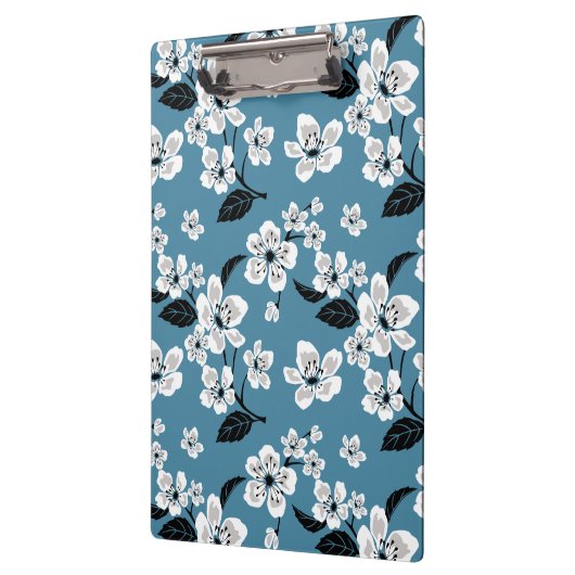 CHERRY BLOSSOM - SAKURA (SMOKY BLUE) クリップボード (左)