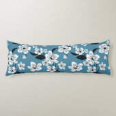 CHERRY BLOSSOM - SAKURA (SMOKY BLUE) ボディピロー (正面)