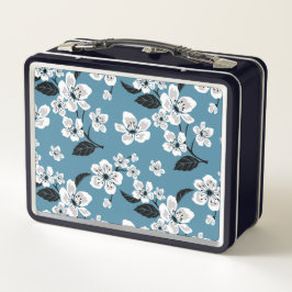 CHERRY BLOSSOM - SAKURA (SMOKY BLUE) メタルランチボックス