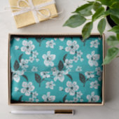 CHERRY BLOSSOM - SAKURA (TEAL) 薄葉紙 (ギフト)