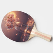 Cherry Blossom Serenity – エレガントな桜の枝 i 卓球ラケット (横)