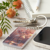 Cherry Blossom Serenity – Elegant Sakura Branch in キーホルダー (正面右)