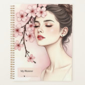 Cherry Blossom Serenity Planner プランナー手帳 (正面)