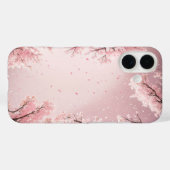 Cherry Blossom Sky View Spring Scenery Phone Case Case-Mate iPhoneケース (裏面 (横))