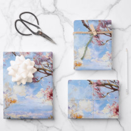Cherry Blossom Sky Wrapping Paper ラッピングペーパーシート