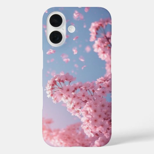 Cherry Blossom Spring – Soft Pink Floral Art Case-Mate iPhoneケース (裏面)