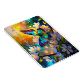 Cherry Blossom Sunrise Mother's Day Butterfly マグネット (右側)