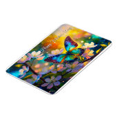 Cherry Blossom Sunrise Mother's Day Butterfly マグネット (左側)