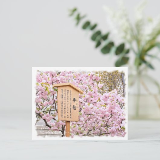 Cherry Blossom "Temari" ポストカード (スタンド正面)