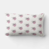 Cherry Blossom Throw Pillow ランバークッション (裏面)