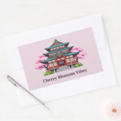 Cherry Blossom Vibes Sakura Sticker Pack Rectangle 長方形シール (封筒)