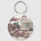 Cherry Blossom Washington DC キーホルダー (正面)