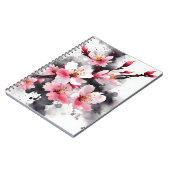 Cherry Blossom - Watercolor flowers ノートブック (左側)
