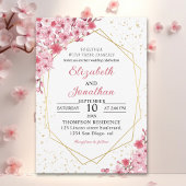 Cherry Blossom Wedding – Sakura Floral Wedding 招待状