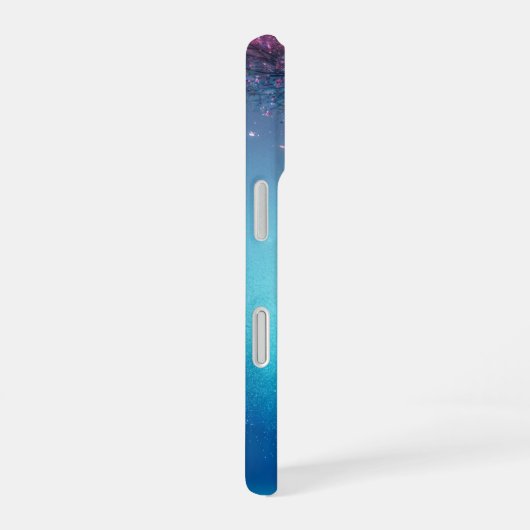 Cherry Blossom Wish Heart Drop Phone Case iPhone 16ケース (右側面)