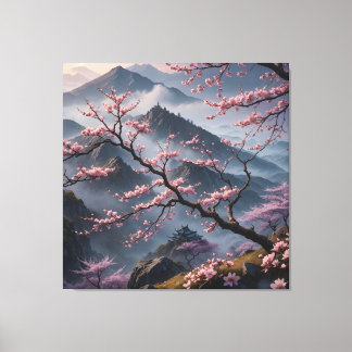 cherry blossoms キャンバスプリント