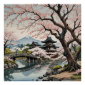 cherry blossoms ポスター (正面)