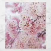 Cherry Blossoms ワインラベル (シングルラベル)