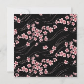 Cherry Blossoms 招待状 (正面)