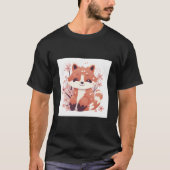 Cherry Blossoms And Red Pandas Elevate Your Style  Tシャツ (正面)