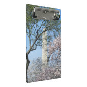 Cherry Blossoms and the Washington Monument in DC ミニクリップボード (アングル)