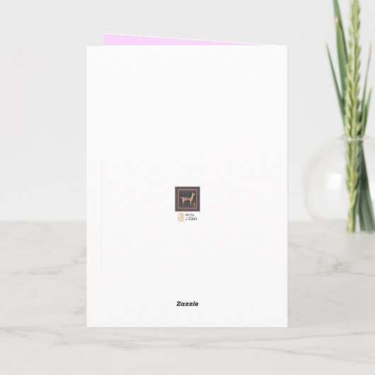 Cherry Blossoms Birthday 日本語 Card カード (裏面)