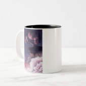Cherry Blossoms Colour Accent Mug ツートーンマグカップ (正面左)