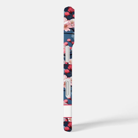 Cherry Blossoms Japanese Sakura Monogrammed Case-Mate iPhoneケース (裏面 / 右)