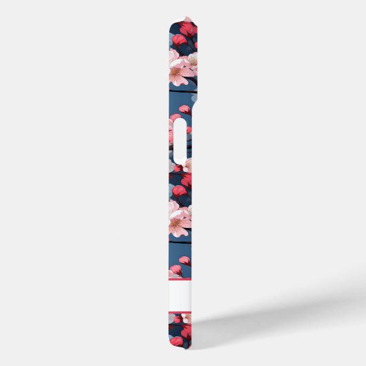 Cherry Blossoms Japanese Sakura Monogrammed Case-Mate iPhoneケース (裏面 / 右)