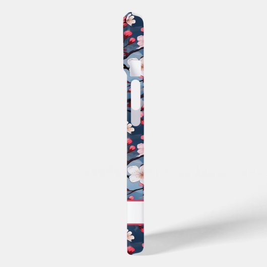 Cherry Blossoms Japanese Sakura Monogrammed Case-Mate iPhoneケース (裏面 / 左)