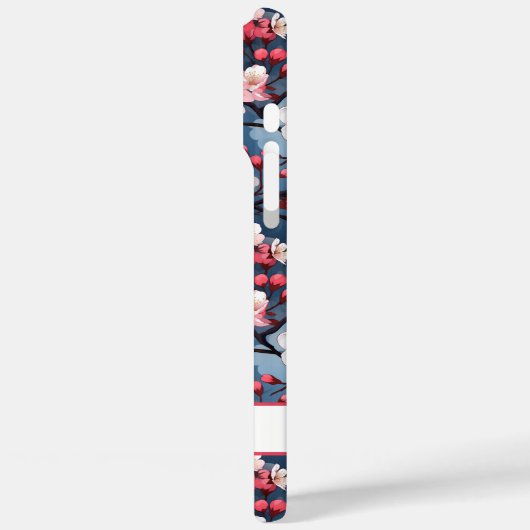 Cherry Blossoms Japanese Sakura Monogrammed Case-Mate iPhoneケース (裏面 / 左)