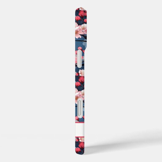 Cherry Blossoms Japanese Sakura Monogrammed Case-Mate iPhoneケース (裏面 / 右)