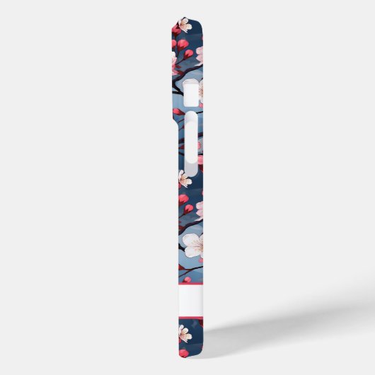 Cherry Blossoms Japanese Sakura Monogrammed Case-Mate iPhoneケース (裏面 / 左)
